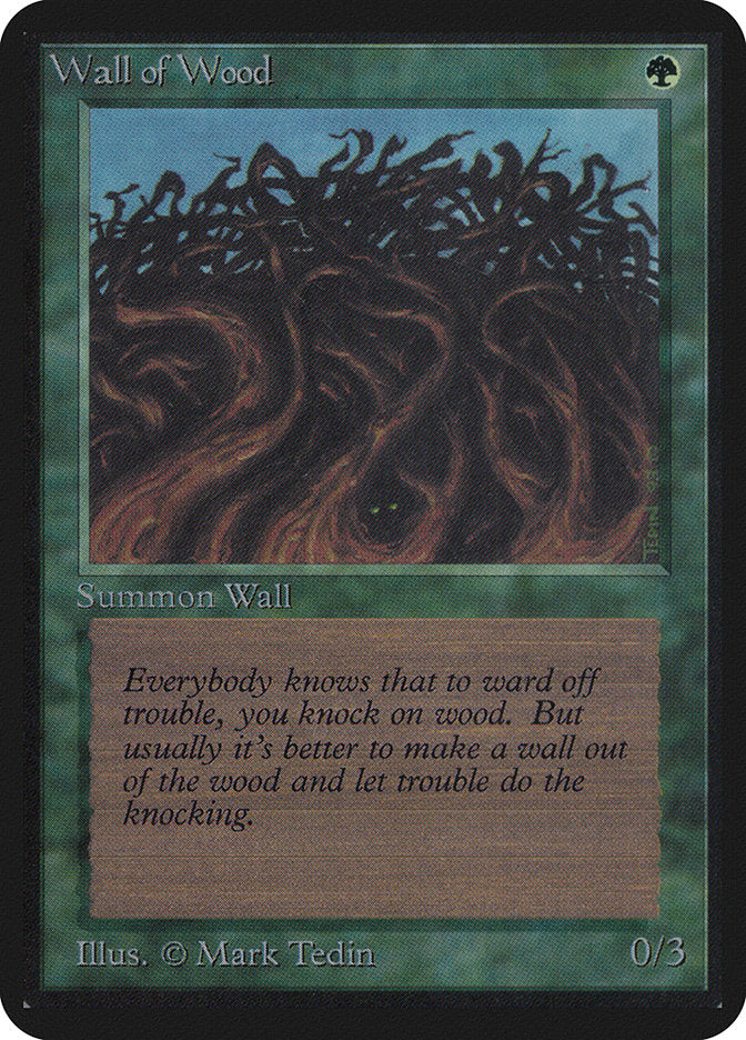 Wall of Wood (225) [Alpha Edition] | Odin's Place