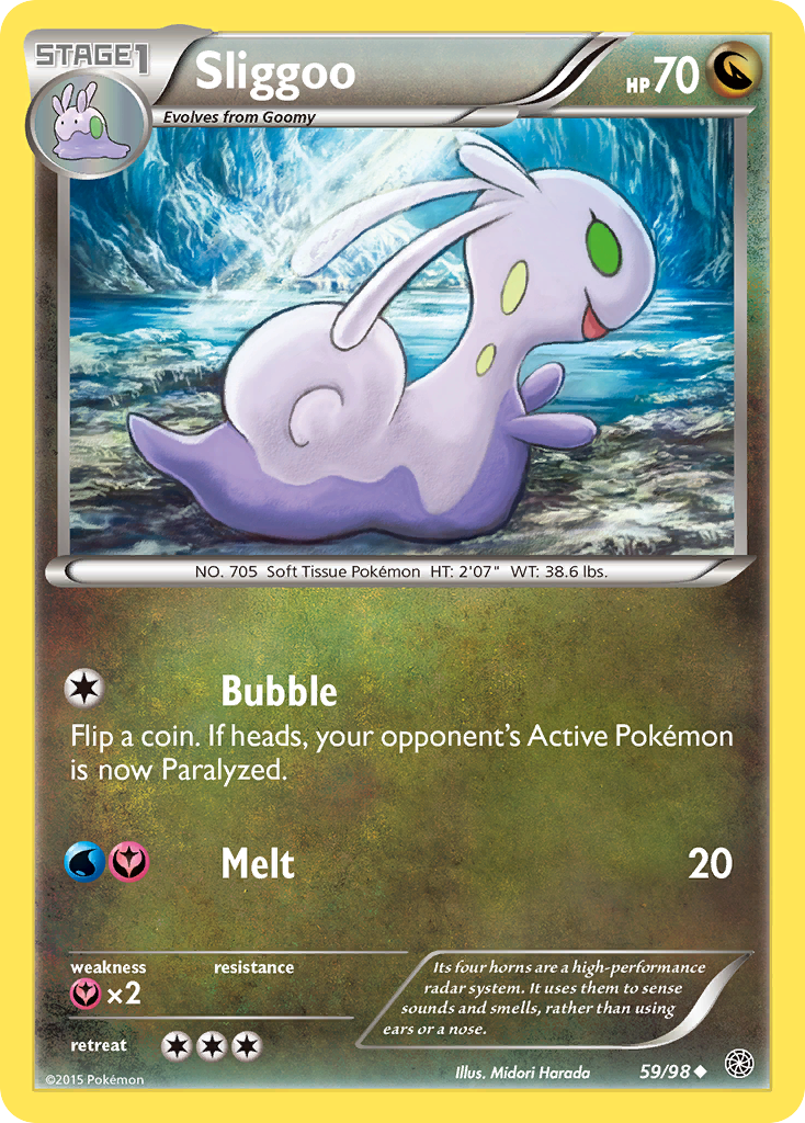 Sliggoo (59/98) [XY: Ancient Origins] | Odin's Place