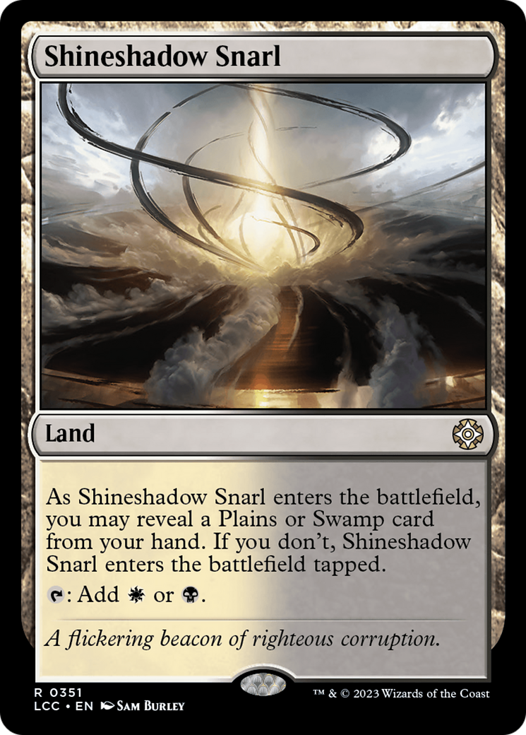 Shineshadow Snarl [The Lost Caverns of Ixalan Commander] | Odin's Place