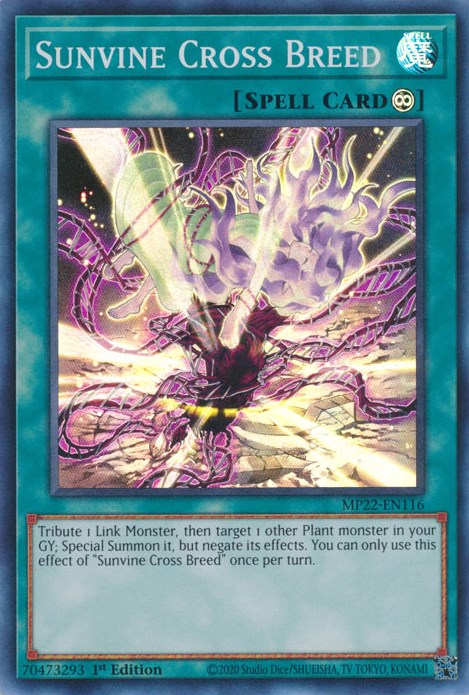 Sunvine Cross Breed [MP22-EN116] Super Rare | Odin's Place