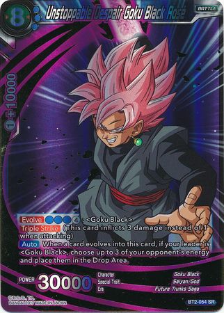 Unstoppable Despair Goku Black Rose (BT2-054) [Union Force] | Odin's Place