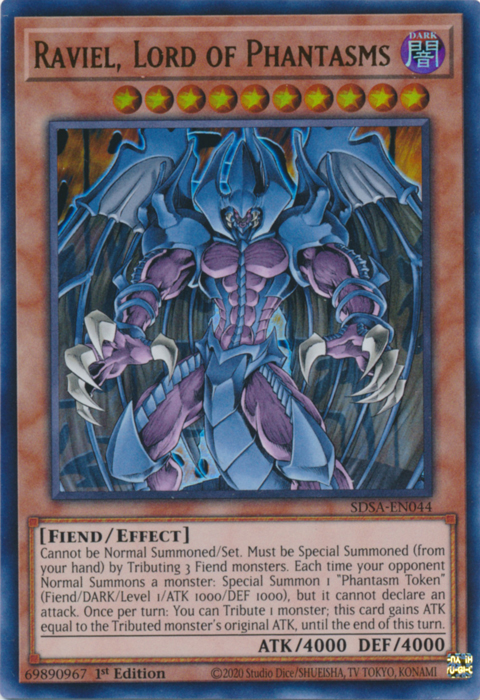Raviel, Lord of Phantasms [SDSA-EN044] Ultra Rare | Odin's Place