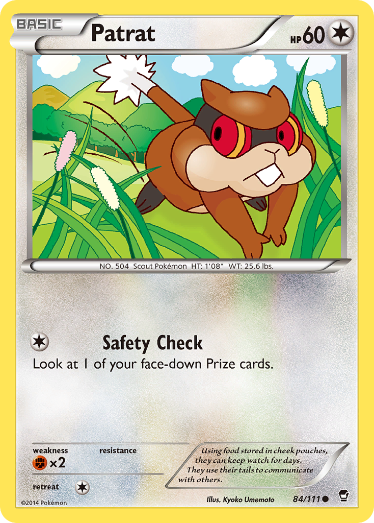 Patrat (84/111) [XY: Furious Fists] | Odin's Place