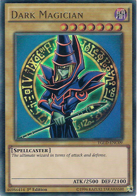 Dark Magician [YGLD-ENC09] Ultra Rare | Odin's Place