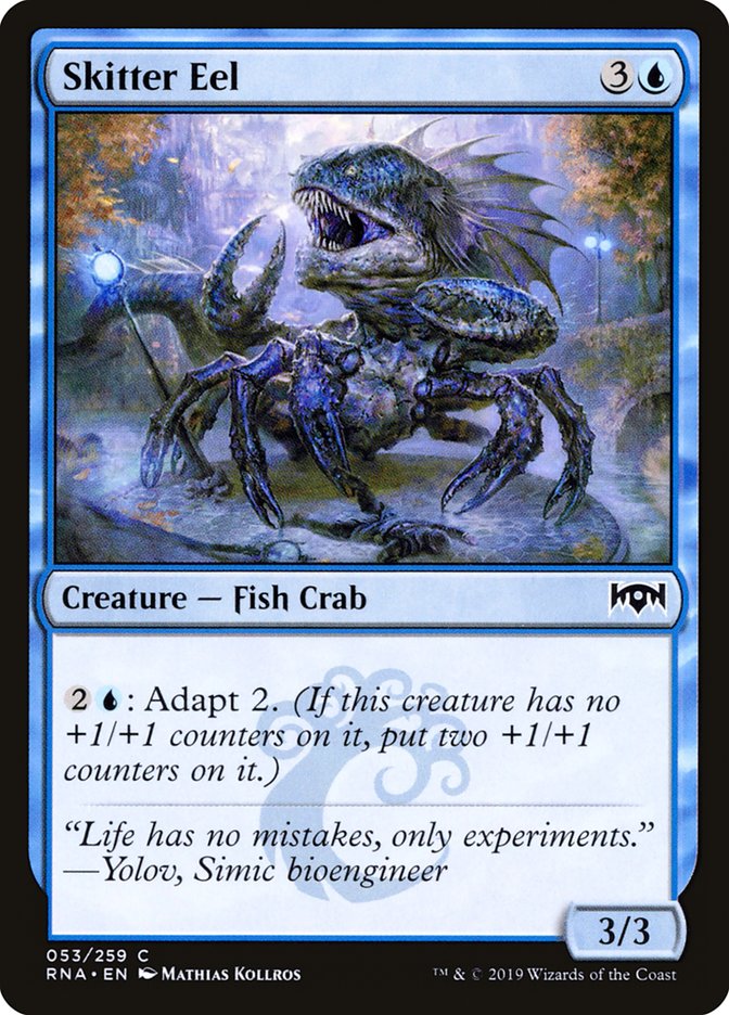 Skitter Eel (53) [Ravnica Allegiance] | Odin's Place