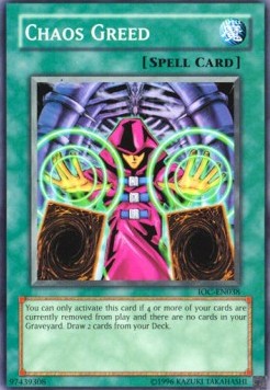 Chaos Greed [IOC-EN038] Common | Odin's Place