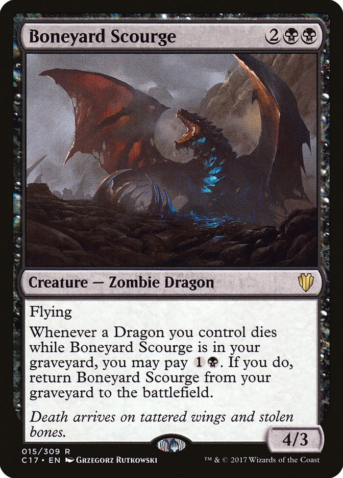 Boneyard Scourge (15) [Commander 2017] | Odin's Place