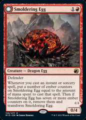 Smoldering Egg // Ashmouth Dragon [Innistrad: Midnight Hunt] | Odin's Place