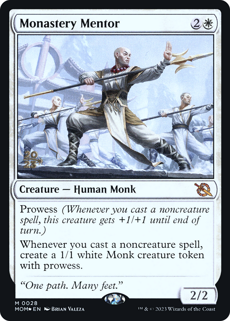 Monastery Mentor [March of the Machine Prerelease Promos] | Odin's Place