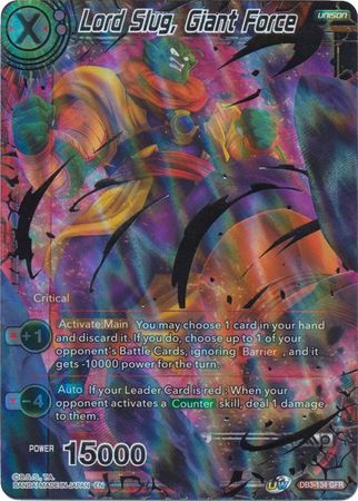 Lord Slug, Giant Force (DB3-134) [Giant Force] | Odin's Place