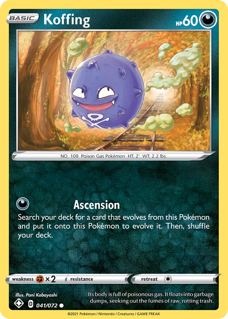 Koffing (041/072) [Sword & Shield: Shining Fates] | Odin's Place