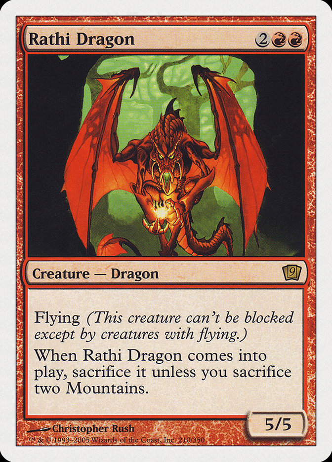 Rathi Dragon (210) [Ninth Edition] | Odin's Place