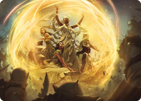 Heroic Intervention Art Card [The Lord of the Rings: Tales of Middle-earth Art Series] | Odin's Place