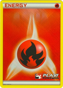 Fire Energy (2011 Play Pokemon Promo) [League & Championship Cards] | Odin's Place