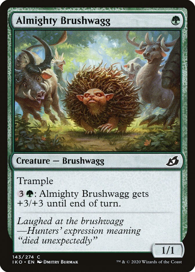 Almighty Brushwagg [Ikoria: Lair of Behemoths] | Odin's Place