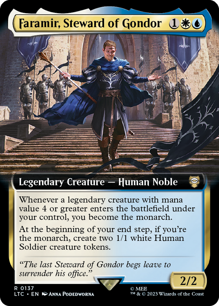 Faramir, Steward of Gondor (Extended Art) [The Lord of the Rings: Tales of Middle-Earth Commander] | Odin's Place
