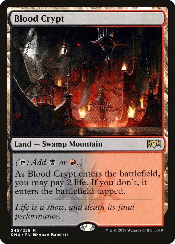 Blood Crypt (245) [Ravnica Allegiance] | Odin's Place
