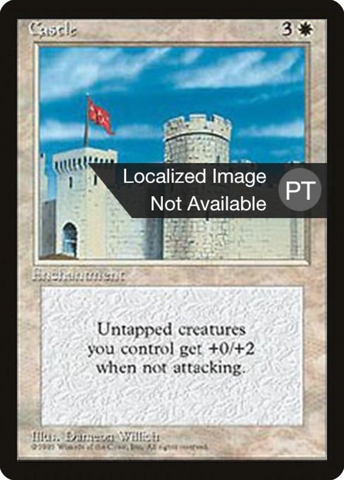 Castle [Fourth Edition (Foreign Black Border)] | Odin's Place