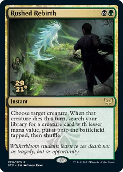 Rushed Rebirth [Strixhaven: School of Mages Prerelease Promos] | Odin's Place