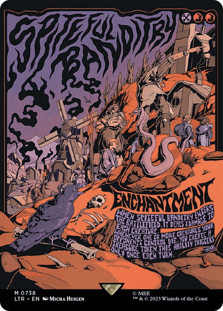 Spiteful Banditry (Borderless Poster) [The Lord of the Rings: Tales of Middle-Earth] | Odin's Place
