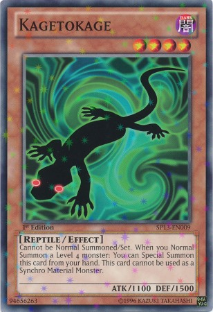 Kagetokage [SP13-EN009] Starfoil Rare | Odin's Place