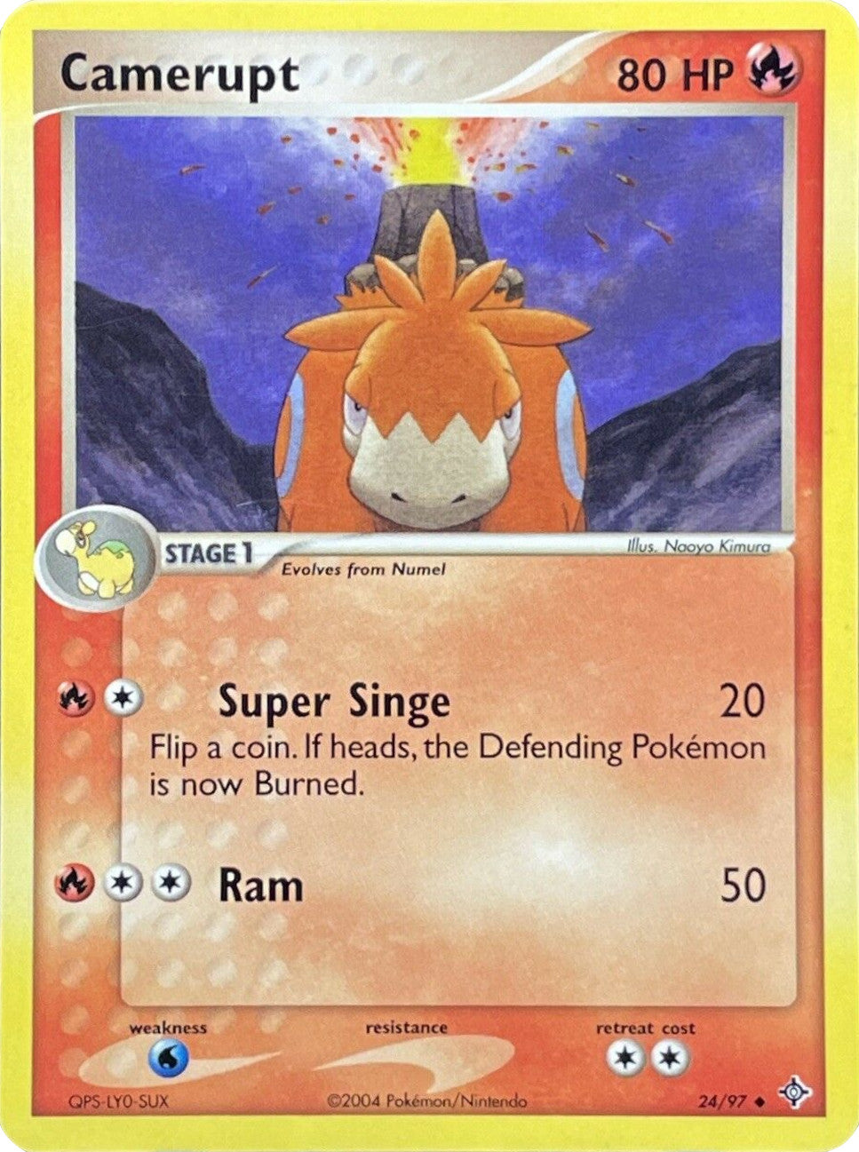 Camerupt (24/97) [EX: Battle Stadium] | Odin's Place