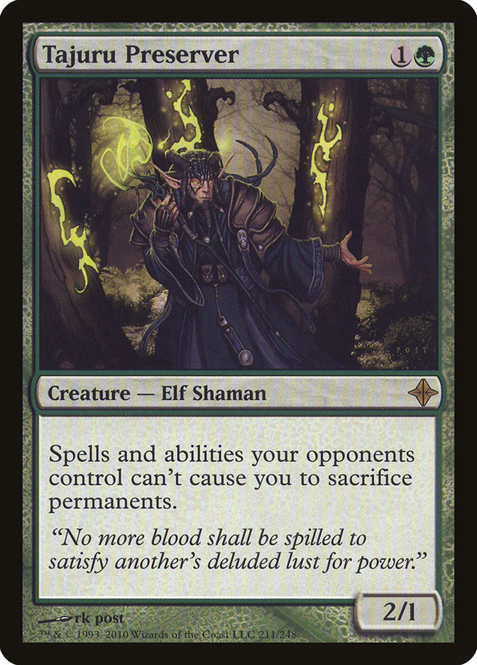 Tajuru Preserver (211) [Rise of the Eldrazi] | Odin's Place