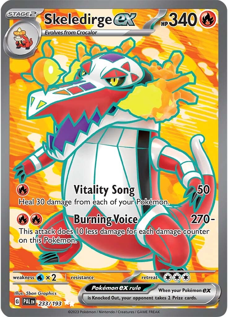 Skeledirge ex (233/193) [Scarlet & Violet: Paldea Evolved] | Odin's Place