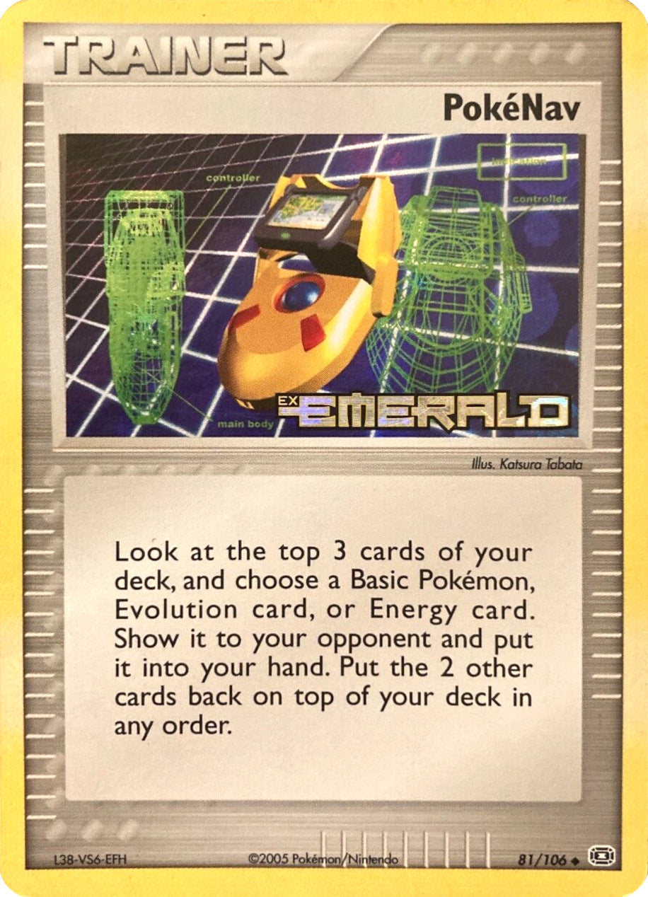PokeNav (81/106) (Stamped) [EX: Emerald] | Odin's Place