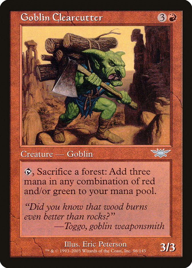 Goblin Clearcutter (96) [Legions] | Odin's Place