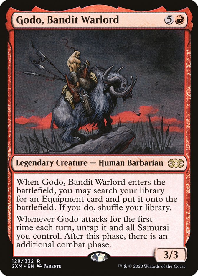 Godo, Bandit Warlord [Double Masters] | Odin's Place