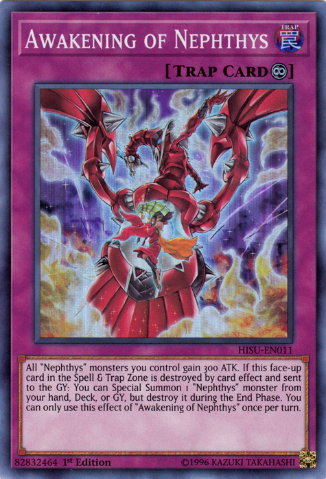 Awakening of Nephthys [HISU-EN011] Super Rare | Odin's Place