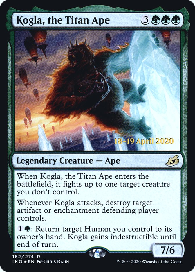 Kogla, the Titan Ape [Ikoria: Lair of Behemoths Prerelease Promos] | Odin's Place