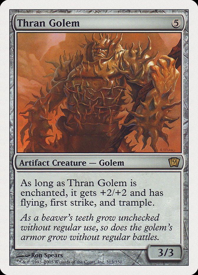 Thran Golem (313) [Ninth Edition] | Odin's Place
