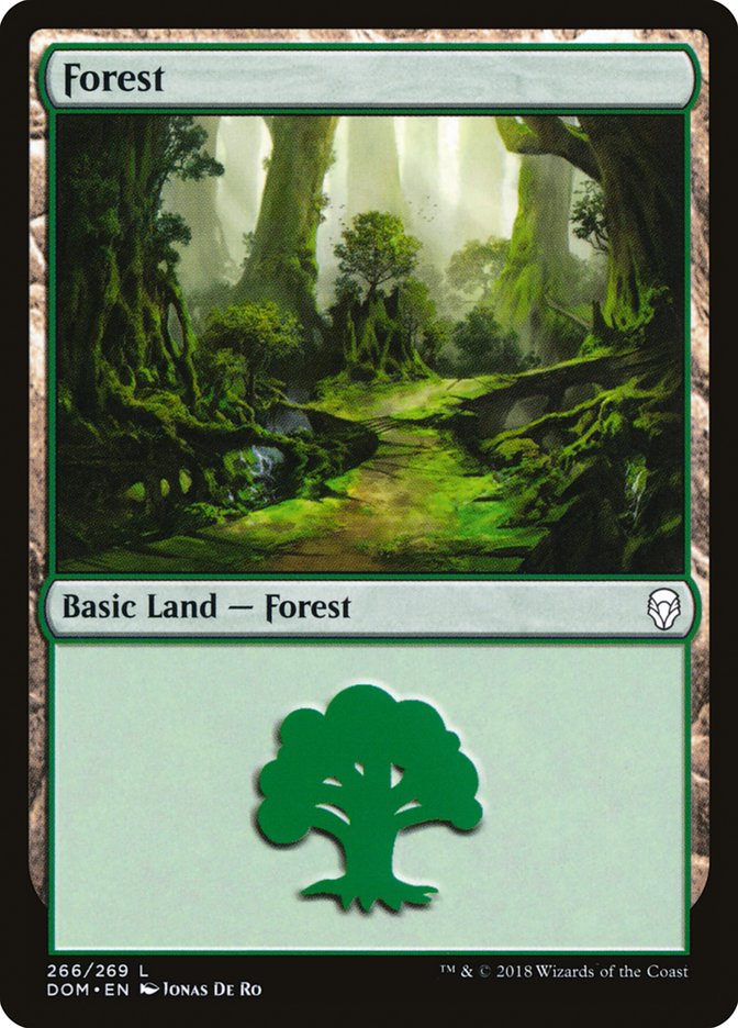 Forest (266) [Dominaria] | Odin's Place