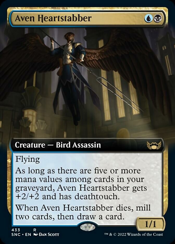 Aven Heartstabber (Extended Art) [Streets of New Capenna] | Odin's Place