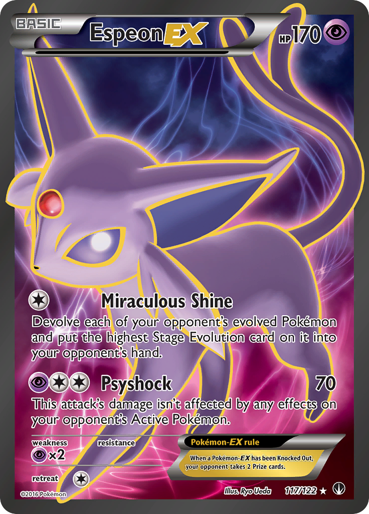 Espeon EX (117/122) [XY: BREAKpoint] | Odin's Place