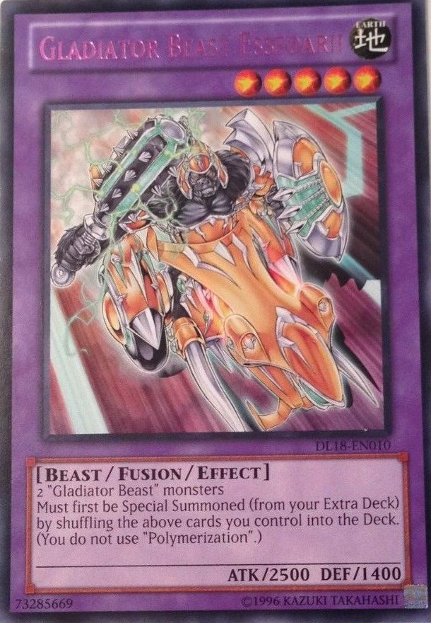 Gladiator Beast Essedarii (Purple) [DL18-EN010] Rare | Odin's Place