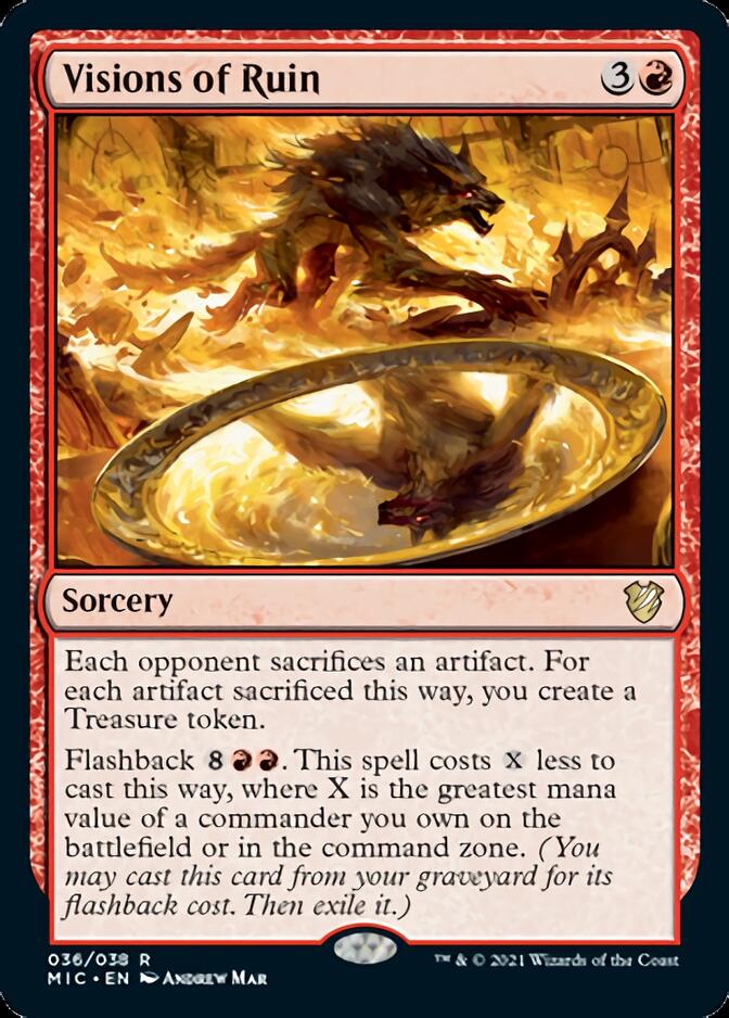 Visions of Ruin [Innistrad: Midnight Hunt Commander] | Odin's Place