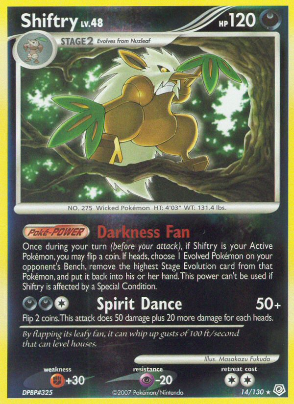 Shiftry (14/130) [Diamond & Pearl: Base Set] | Odin's Place