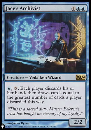 Jace's Archivist [The List] | Odin's Place