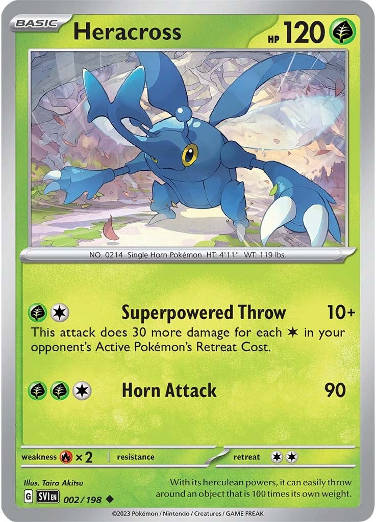 Heracross (002/198) [Scarlet & Violet: Base Set] | Odin's Place