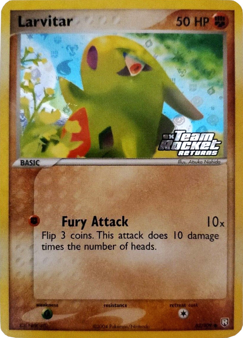 Larvitar (62/109) (Stamped) [EX: Team Rocket Returns] | Odin's Place
