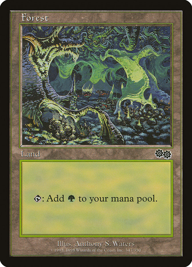 Forest (347) [Urza's Saga] | Odin's Place