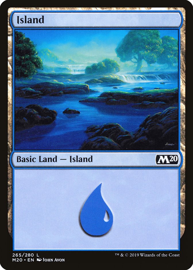 Island (265) [Core Set 2020] | Odin's Place