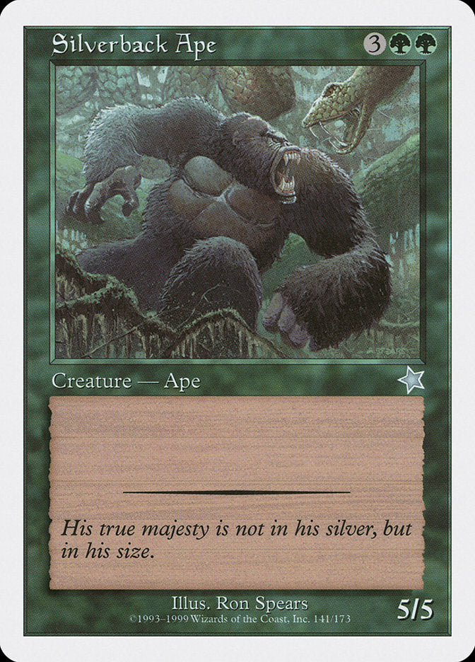 Silverback Ape (141) [Starter 1999] | Odin's Place