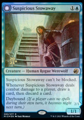 Suspicious Stowaway // Seafaring Werewolf [Innistrad: Midnight Hunt Prerelease Promos] | Odin's Place