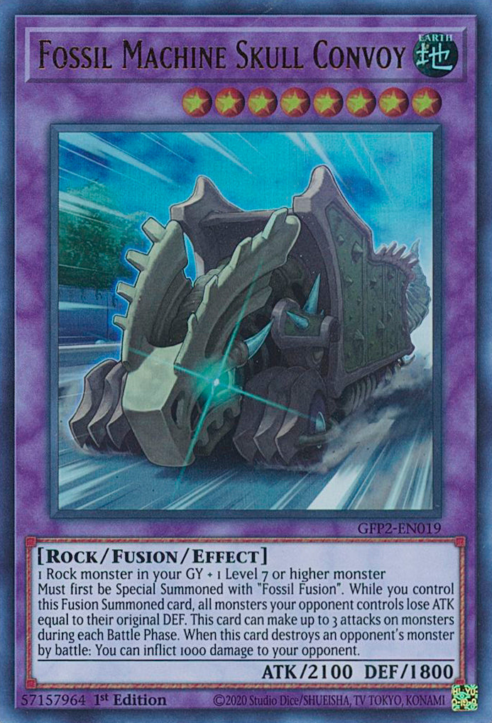 Fossil Machine Skull Convoy [GFP2-EN019] Ultra Rare | Odin's Place