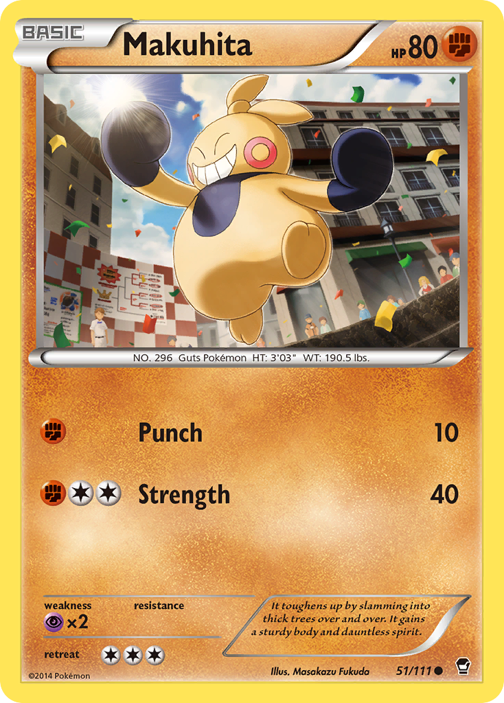 Makuhita (51/111) [XY: Furious Fists] | Odin's Place
