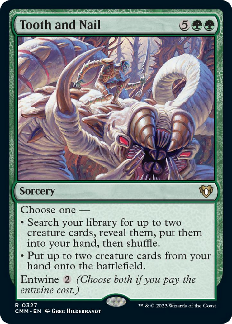 Tooth and Nail [Commander Masters] | Odin's Place